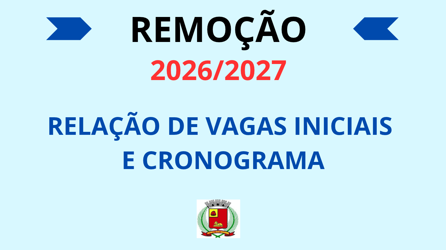 Imagem notícia Relação de Vagas - Remoção